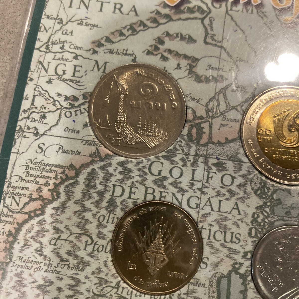 OLD&CURRENT THAI COINS SOUVENIR FROM THAILAND タイ 硬貨セット アンティーク コイン 古銭