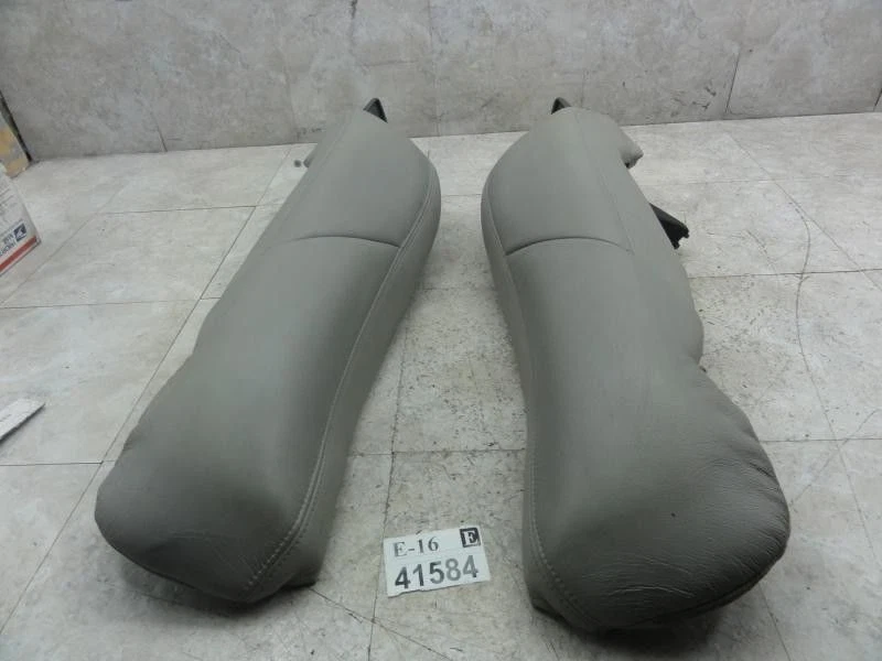 Cojín de asiento S80 2001 Volvo lado del conductor pasajero almohadilla trasera cuero OEM Foto 3 de 4