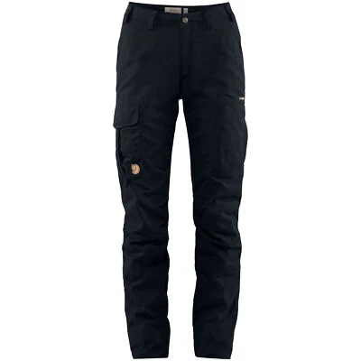 Fjällräven Karla Pro Winter Damen-Wanderhose Outdoor-Hose Trekking Pant Schwarz