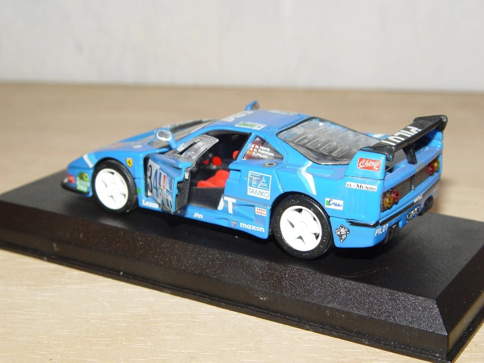 FERRARI F40 LM #34 12e Le Mans 1995 Ferté/Thévenin/Palau - 1/43 Détail Cars - Photo 2/2