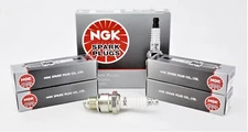 Set of 4 Genuine NGK 7331 BP6HS Nickel Spark Plugs