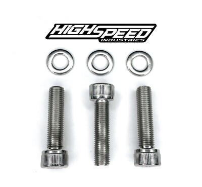 Factory B-Pipe Bling Socket Head Pipe 3-Bolt Kit - STAINLESS Yamaha/Kawasaki