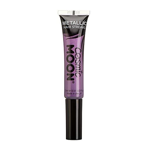 Космическая Луна - Металлические пряди для волос - 15 мл - Фиолетовый