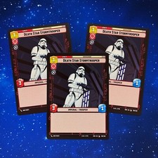 3x Death Star Stromtrooper SOR Spark Of Rebellion Star Wars Unlimited 128 SWU