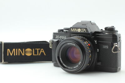 MINT] Minolta New X-700 SLR 35mm MPS Film Camera Black MD