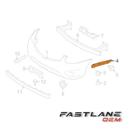 yu5523senaさん8-11-5 85058-9nc0a Nissan Stiffener-rear Bumper 850589NC0A Genuine OEM