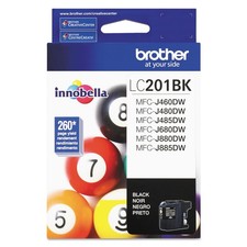 Brother Genuine Standard Yield Black Ink 1 Count (Pack of 1), 