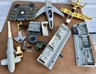 Vintage 1980's GI Joe Conquest X-30 Jet Tiger Rat Force Vehicle Toy Parts Lot