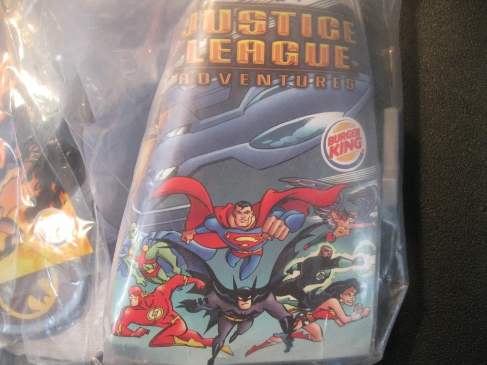 Justice League Adventures "5 Different" NIP Burger King 2003 - Image 4 of 4