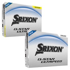 Srixon Q-Star Ultispeed Golf Balls NEW