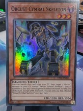 YuGiOh! Orcust Cymbal Skeleton OP12-EN007 Super Rare