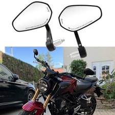 Paar E-Gepr&uuml;ft Motorrad Lenkerendenspiegel f&uuml;r Honda CB125R CB250R CB300R CB650R