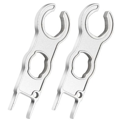 1 Pair Solar Spanner Wrench for MC4 Connectors, Solar Connector 2 Pcs Metal