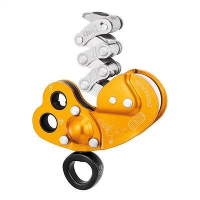 Petzl ZigZag Plus Mechanischer Prusik Für Baumklettern CE 0082 Orange