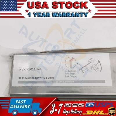 4pcs 240*47*4.3mm  Carbon Vanes WN124-249 90132400004 For Becker KDX/KVX 3.140