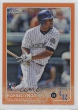 2015 Topps Chrome Orange Refractor 7/25 Rafael Ynoa #108 0w5h