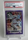 2022 Topps Chrome - Shohei Ohtani #1 Purple Speckle Refractor /299 PSA 9
