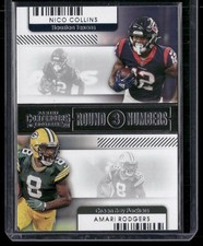 Nico Collins / Amari Rodgers 2021 Panini Contenders #RN-NCO Packers Texans