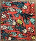 LuLaRoe Women's Leggings Size TC2 Orange with Multicolored Flowers Tall Curvy 2 — photo 3