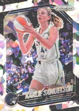 2025 Panini Prizm WNBA #102 Karlie Samuelson Ice Prizms