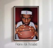 Lebron James Basketball Legend - High Quality Glossy Poster