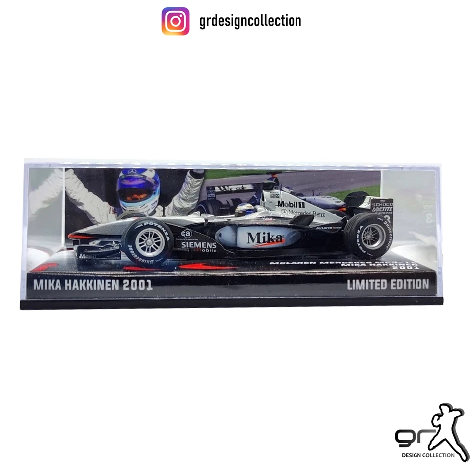 Mika Hakkinen - Mclaren Mp4/16 - F1 GP 2001 / Minichamps / 1:43 - Immagine 2 di 4