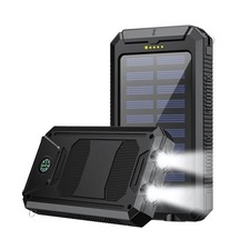 Super 45800mAh USB Portable Charger Solar Power Bank For Cell Phone 2026