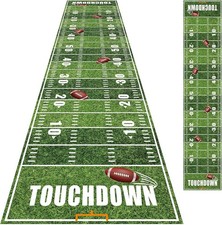 10ft x 2ft Football Party Supplies, 2Packs Football Floor Runner