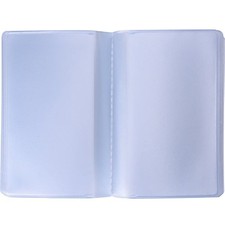 Shappy 2 Pieces Plastic Wallet Insert Credit Card 9.5 x 6.5 cm, Transparent