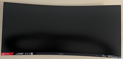 iiayam 34 Zoll Curved UWQHD Gaming Monitor   144 Hz, 1 ms, FreeSync Premium Pro