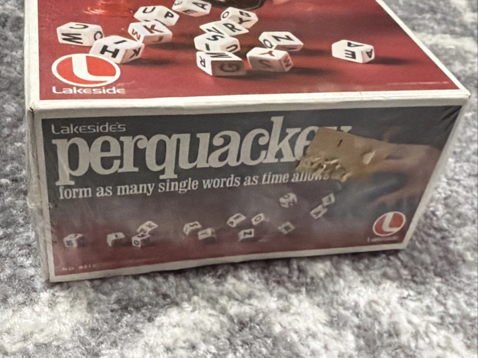 Vintage 1975 Perquackey Word Game Lakeside Leisure Dynamics New Sealed - Image 2 of 4
