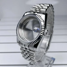 36mm/39mm NH35 Case Sapphire Glass DJ 28.5mm Dial Fit NH35 NH36 Watch Case