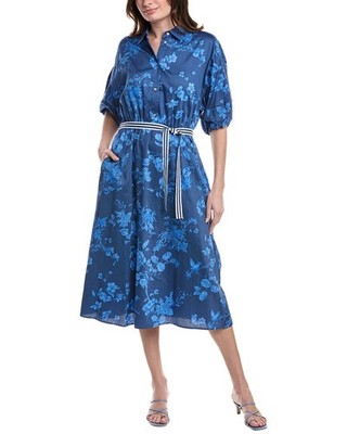Marella Iblues Catena Shirtdress Women's Blue 2