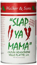 One 8 Oz Slap Ya Mama Cajun Seasoning White Pepper Blend