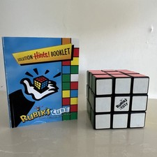 Vintage RUBIK'S CUBE 2 1/4 -INCLUDES 24 page HINTS BOOKLET-Original owner-GREAT