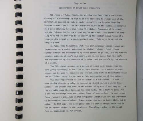 New Mexico State Univ Elektrotechnik Abteilung Impulscode Modulationspapier - Bild 5 von 17