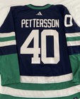 Vancouver Canucks Authentic Reverse Retro 2.0 Elias Pettersson jersey sz 56 — photo 2