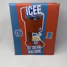 Icee Ice Cream Machine - Soft Serve Maker With 4 Cups Open Box New