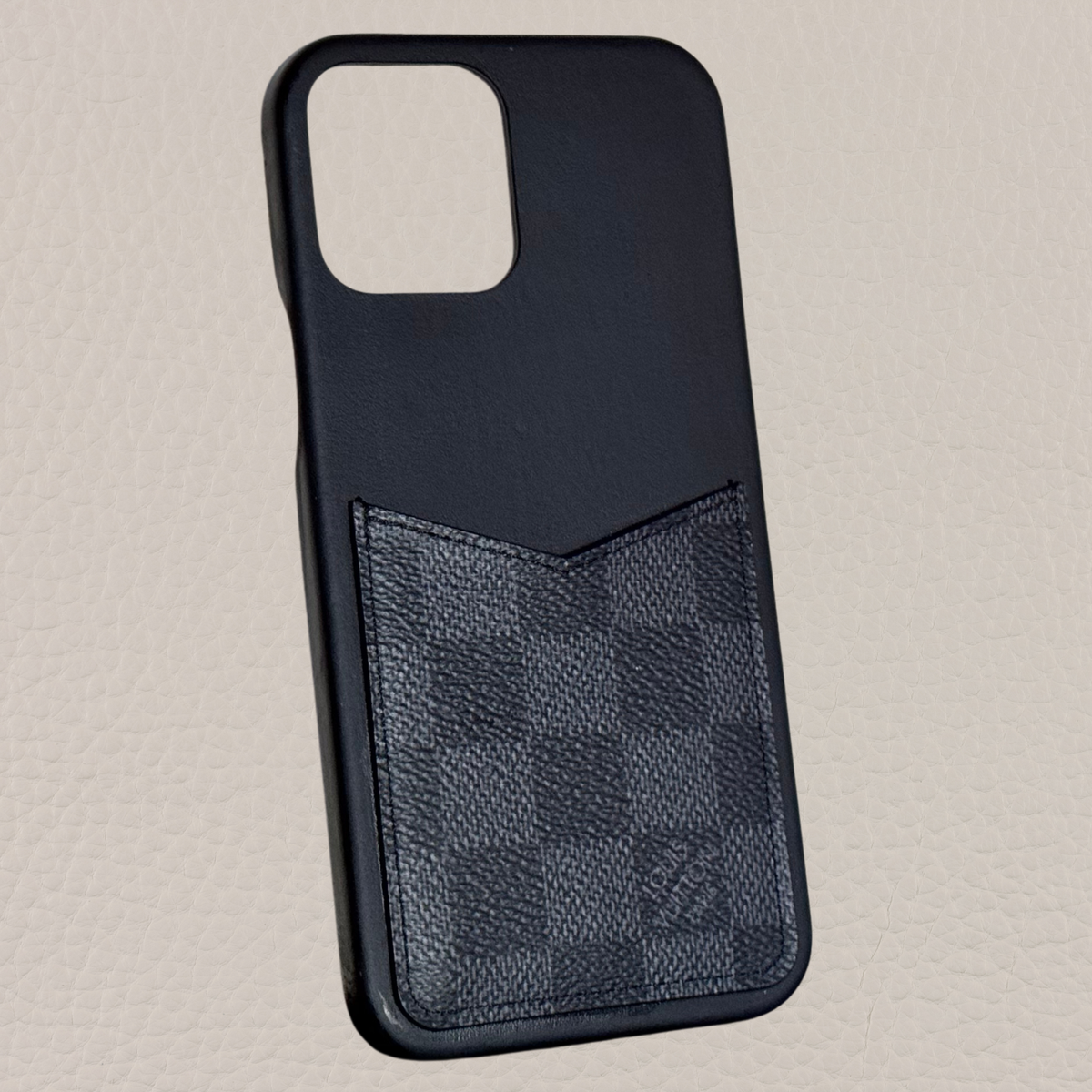 Louis Vuitton Damier Graphite Wallet Case for iPhone 12 Pro Max