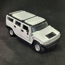 Hummer H2 SUV Maisto Diecast 1:46 Scale White Diecast Pullback Action