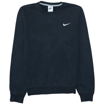 Nike Herren Pullover Sweatshirt schwarz klein Rundhalsausschnitt