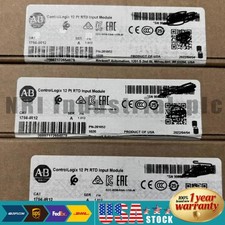 Sealed AB 1756-IR12 /A ControlLogix Non-Isolated RTD Input 1756IR12 US Free Tax