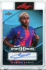 2026 Leaf Sports Heroes Lamine Yamal Blue Autograph - 4/5