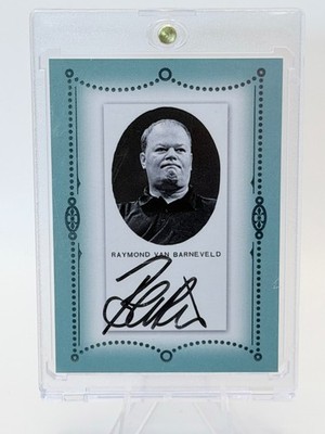 Raymond Van Barneveld Futera Multi Sport PDC Darts On Card Auto / Autograph /12