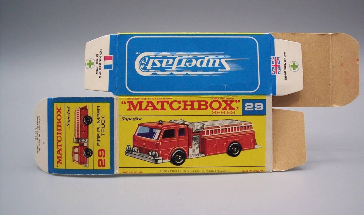 Matchbox Vintage Manufacture Diecast Fire Vehicles for sale | eBay