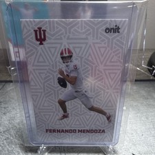Onit Athlete 2025 Indiana Hoosiers Fernando Mendoza #F-9 Football Insert