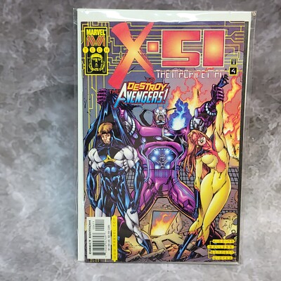 X-51 # 4 Destroy Avengers! MARVEL COMICS 1999 X-MEN Comic book Bagged & Boarded
