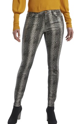 HUE Python Print Soft Denim, Gray Size M or L NWT($58)