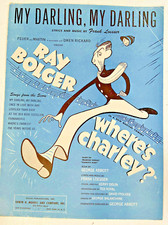 Vintage Sheet Music 1948-My Darling, My Darling-Ray Bolger-Where's Charley? Song