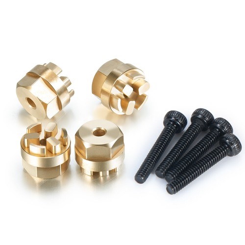 1set Hex Hub Conversion Counterweight Adapters Upgrad For RC 1:18 Kyosho Jimny - Picture 3 of 4